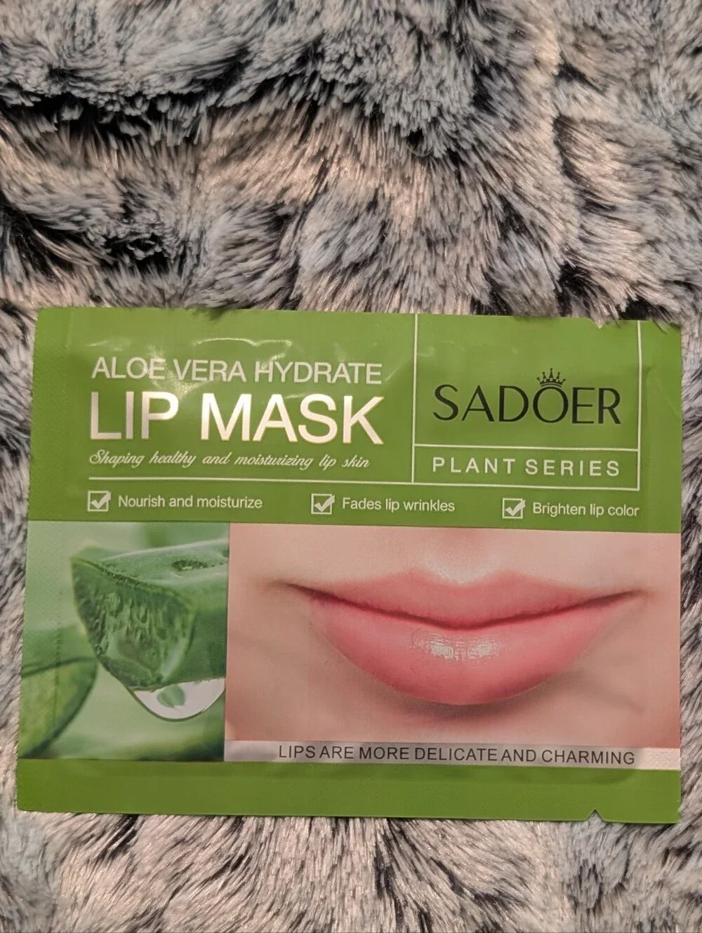 Sadoer Sweet Strawberry Lip Mask – Pink Hydrating Lip Treatment
